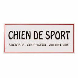 'Chien de sport'