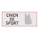 'Chien de sport' Vendu sans autocollant