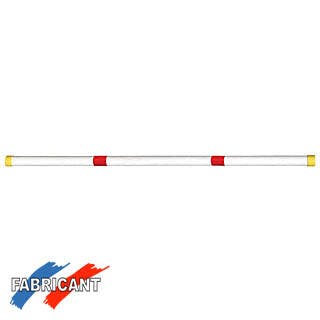 Barre 'Oxer' Agility 1,30m Blanche