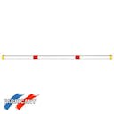 Barre 'Oxer' Agility 1,30m Blanche Blanche