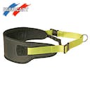 Ceinture canicross fluo jaune  Senior - C84/125 H16 cm