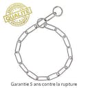 Collier 'Sélection Difac' gros, acier chromé L54 C42 cm - M11 