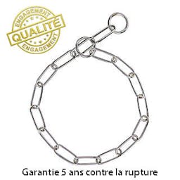 Collier 'Sélection Difac' gros, acier chromé