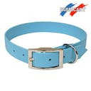 Collier Biothane Bleu  L28 cm S10 mm