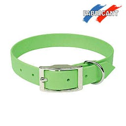 Collier Biothane vert