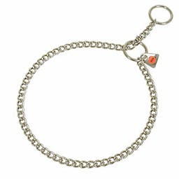 Collier chaîne, fin, acier inox 