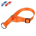 Collier semi-étrangleur 'fluo' orange C39/55 cm - S25 