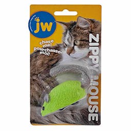 JW 'Cat Zippy Mouse' à roulettes