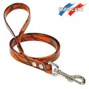 Laisse 'Biothane' camouflage L1,00 m S19 mm - Orange