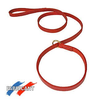 Laisse lasso 'Soft Line' rouge