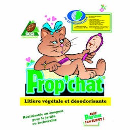 Litière végétale Prop'Chat 