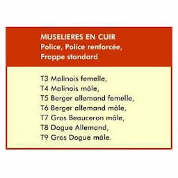 Muselière de frappe Standard