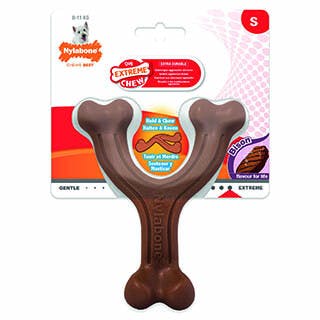 Nylabone Extreme Chew Wishbone Bison