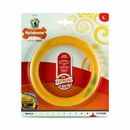 Nylabone Lard Cheeseburger Extreme Ring chew 